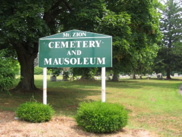 Mount Zion Cemetery and Mausoleum