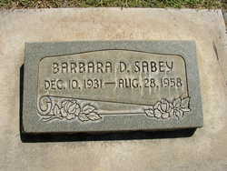 Barbara Delvarre Sabey 
