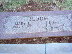 Mary Elizabeth <I>Mahaffey</I> Bloom 