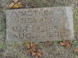 Martha E. <I>Hoggatt</I> Bevard 
