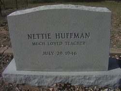 Lelia J “Nettie” Huffman 