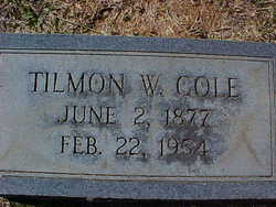 Tilmon W Cole 