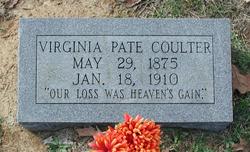 Virginia <I>Pate</I> Coulter 