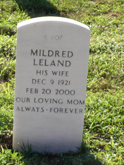Mildred Nellie “Mickey” <I>Leland</I> Barba 