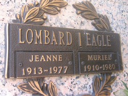 Jeanne <I>Malone</I> Lombard 