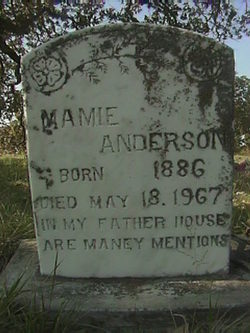 Mamie <I>Hewitt</I> Anderson 