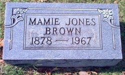 Mamie <I>Jones</I> Brown 