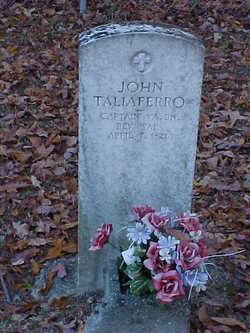 Dr John Elijah Taliaferro 