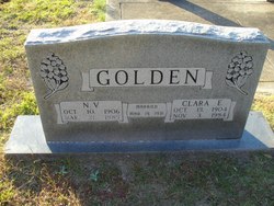 Clara E. <I>Adkins</I> Golden 