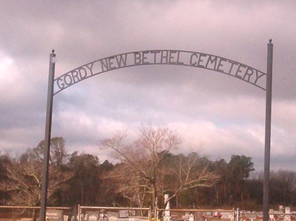 Gordy New Bethel Cemetery