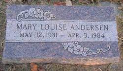 Mary Louise Andersen 