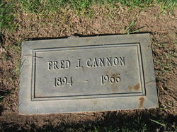 Fred James Cannon 