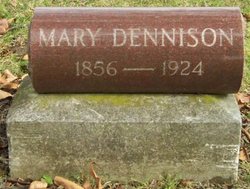 Mary <I>Miller</I> Dennison 