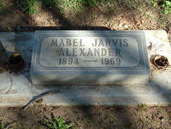 Mabel <I>Jarvis</I> Alexander 
