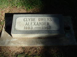 Clyde Owens Alexander 