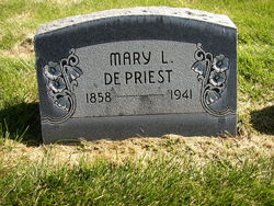 Mary Lucretta <I>Webb</I> De Priest 