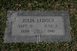 Julia <I>Benoit</I> Ledoux 