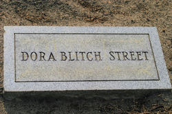Mindora Amanda Lucille “Dora” <I>Blitch</I> Street 