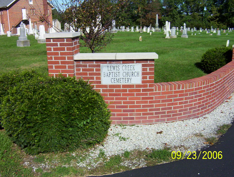 Lewis Creek Baptist Cemetery