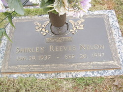 Shirley A <I>Reeves</I> Nelon 