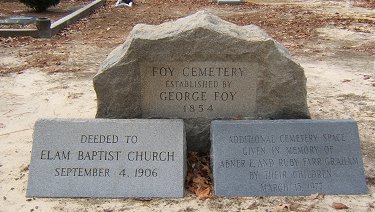 Foy Family Cemetery