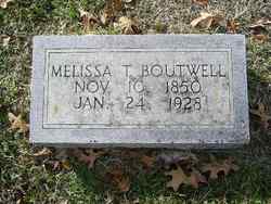 Melissa E <I>Thompson</I> Boutwell 