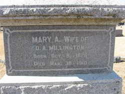 Mary Ann <I>Smith</I> Millington 