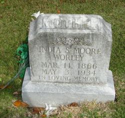 Indiana S. “India” <I>Moore</I> Worley 