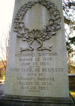 Mary Caroline <I>Robinson</I> Shipman 