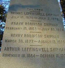 Henry Robinson Shipman 