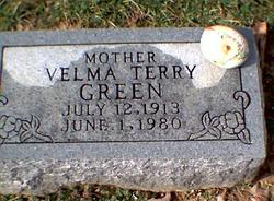 Velma <I>White</I> Terry  Green 