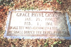 Grace <I>Payne</I> Caskey 