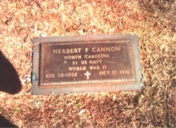 Herbert Franklin Cannon 