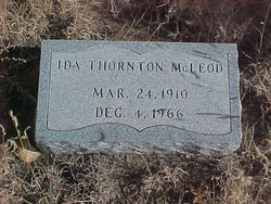 Ida <I>Thornton</I> McLeod 