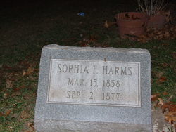 Sophia Friedrica <I>Reimer</I> Harms 