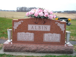 Mary Edna <I>Biddle</I> Albin 