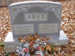 Sarah Elizabeth <I>Anderson</I> Abel 