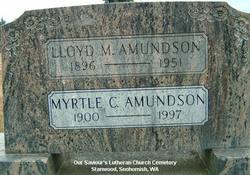 Myrtle Constance <I>Thompson</I> Amundson 