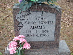 Judy Ann <I>Damrell</I> Poynter Adams 