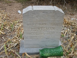 Mary Ann <I>Terry</I> Huntsman 