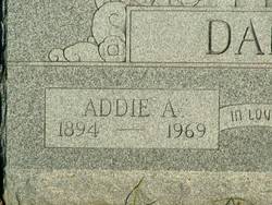 Admonia Alice “Addie” <I>Akers</I> Danley 