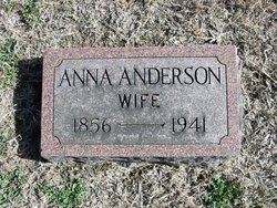 Anna <I>Jenson</I> Anderson 