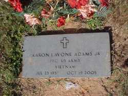 PFC Aaron LaVone Adams Jr.