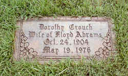 Dorothy Joanna <I>Crouch</I> Abrams 