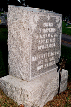 Harriet C “Hattie” <I>Woodard</I> Tompkins 