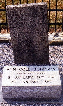 Ann <I>Cole</I> Johnson 
