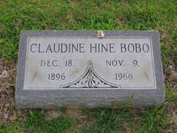 Claudine <I>Hine</I> Bobo 