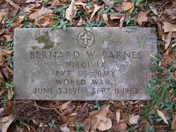 Bernard W Barnes 