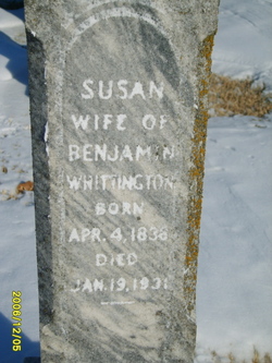 Susan Jane <I>Thomas</I> Whittington 