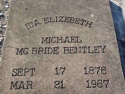 Ida Elizabeth <I>Michael</I> McBride Bentley 